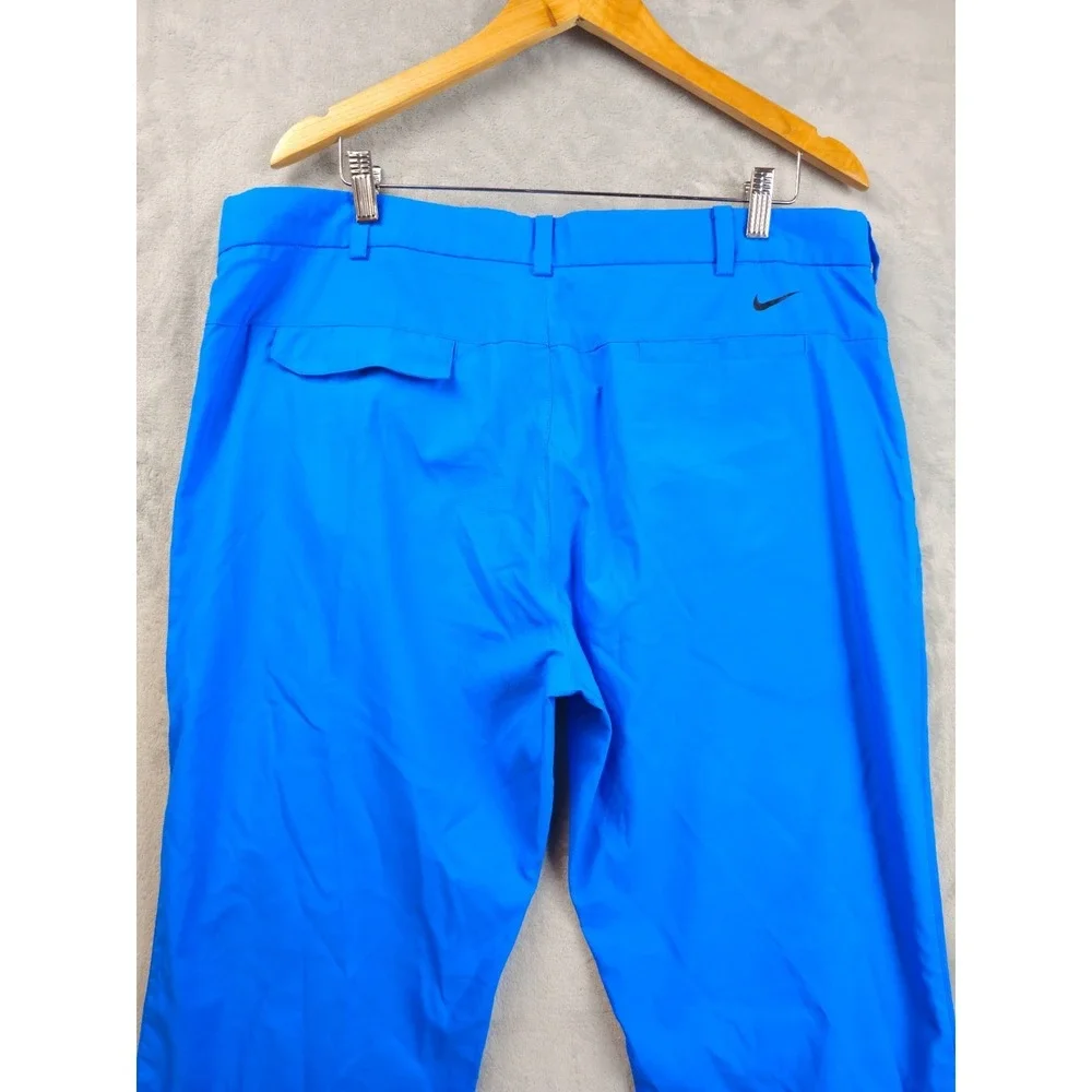 Nike Golf Tour Performance Dri-FIT Blue Solid Pants Chino Men's 39x32